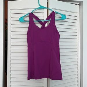 Lululemon Purple Tank (Size 4)
